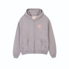 Agnostic Grey Zip Hoodie