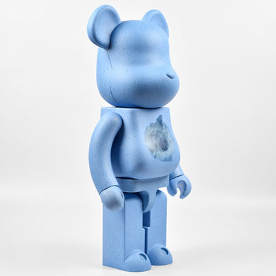 Bearbrick x Snarkitecture x BLACKRAINBOW 1000% Blue Version