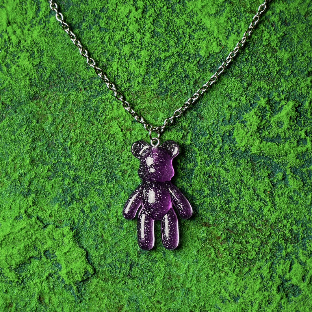 łańcuch Dark Purple Bear