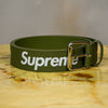 SUPREME BELT OLIVE