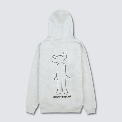 PLEASURES X JAMIROQUAI HIGH TIMES ZIP HOODIE (GREY)