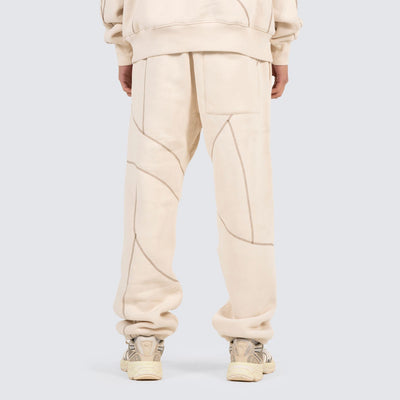 PLEASURES VEIN SWEATPANTS (TAN)