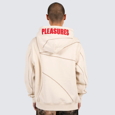 PLEASURES VEIN HOODIE (TAN)